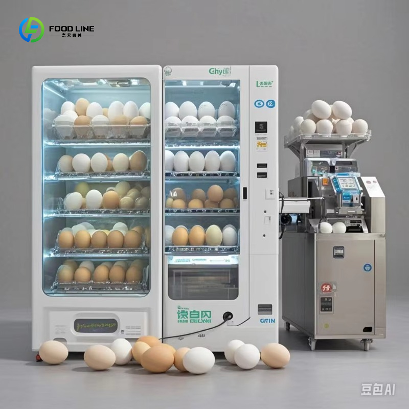 Commercial Vending Machine - Unattended Commercial Egg Vending Machine High