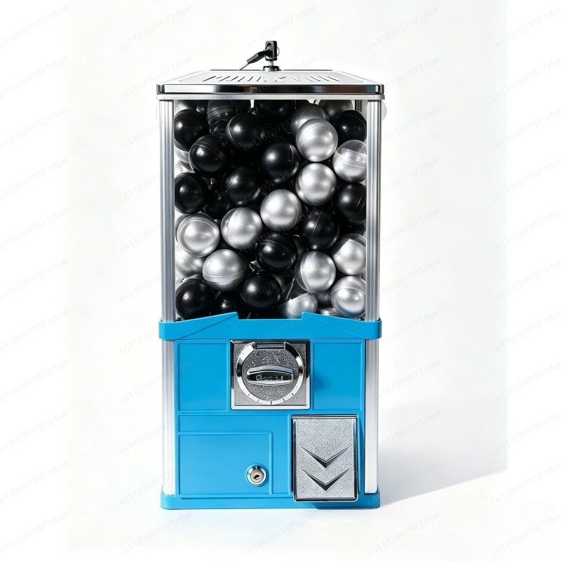 Prize Capsule Toy Machine - Square Tabletop Gashapon Machine with 100