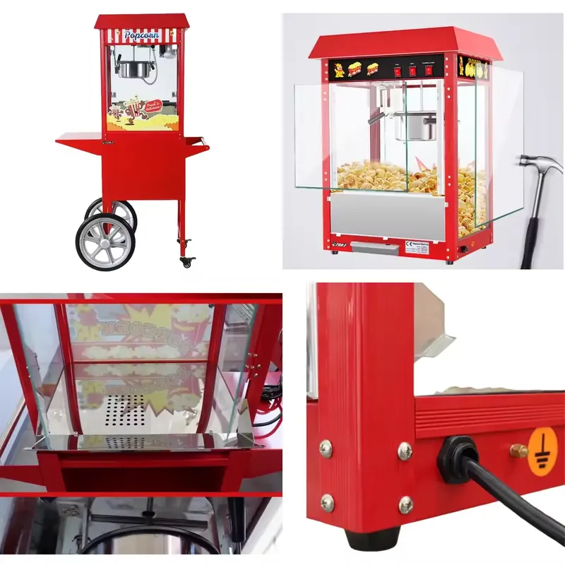 Hot Air Commercial Popcorn Mak - огляд і ціна Commercial Vending Machine