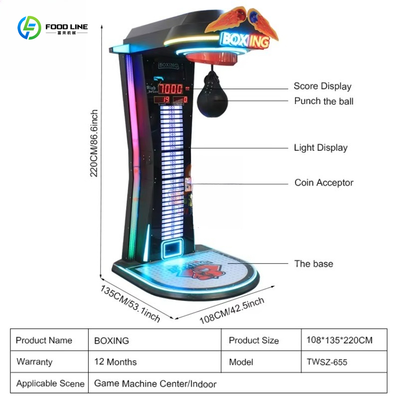 Customized Boxing Arcade Machi - огляд і ціна Arcade Machine Profit