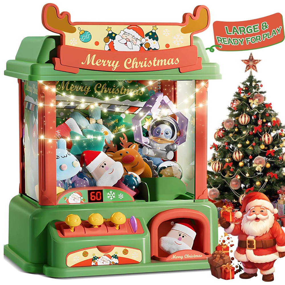 Christmas Claw Machine For Kid - огляд і ціна Vending Arcade Games