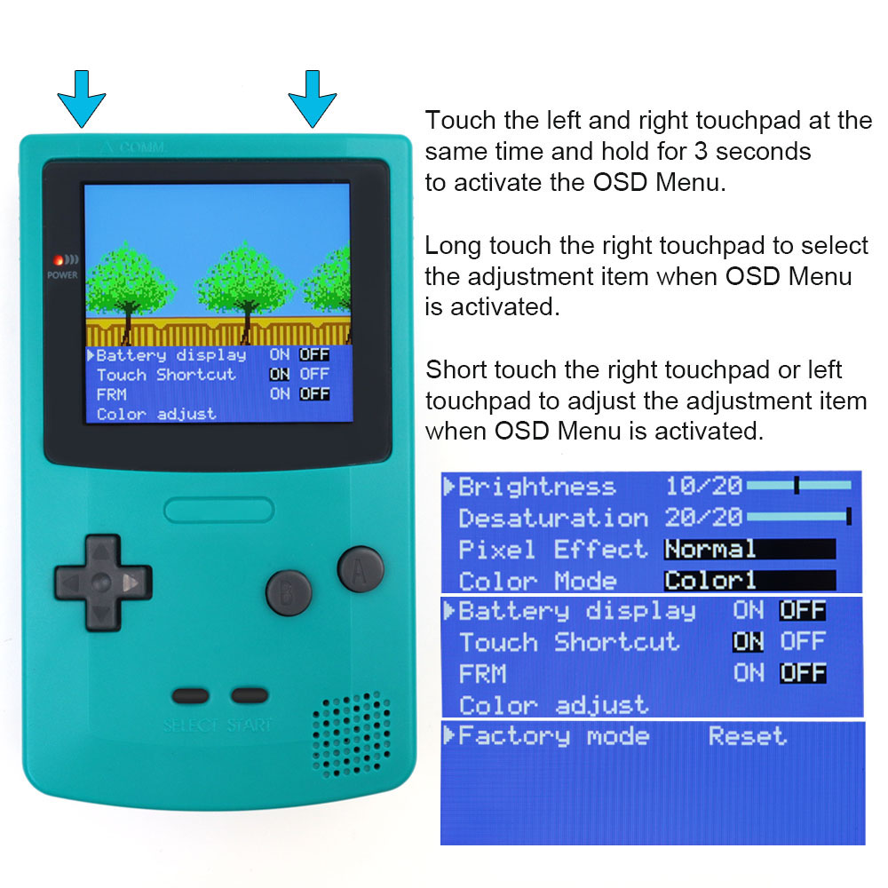 Rechargeable 2.8' IPS Screen L - огляд і ціна Lcd Screen Arcade