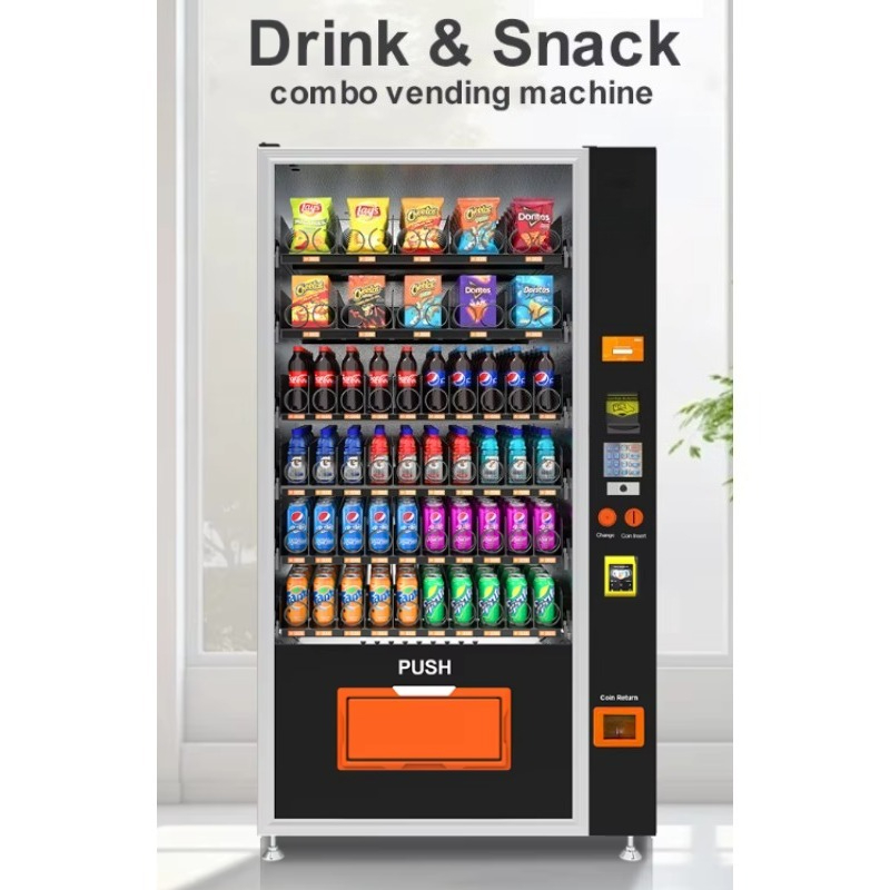 Drinks and Snacks Touch Screen - огляд і ціна Commercial Vending Machine