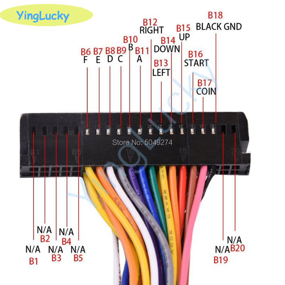 Arcade Cabinet 40-pin Wire Har - огляд і ціна Arcade Vibes