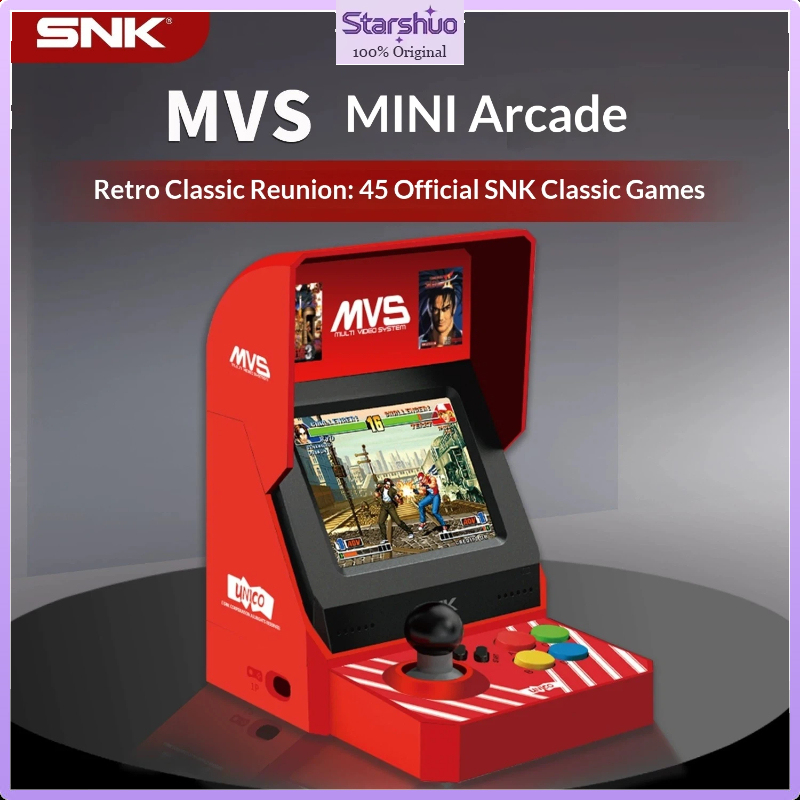 UNICO MVS Mini Arcade Console  - огляд і ціна Arcade Vibes