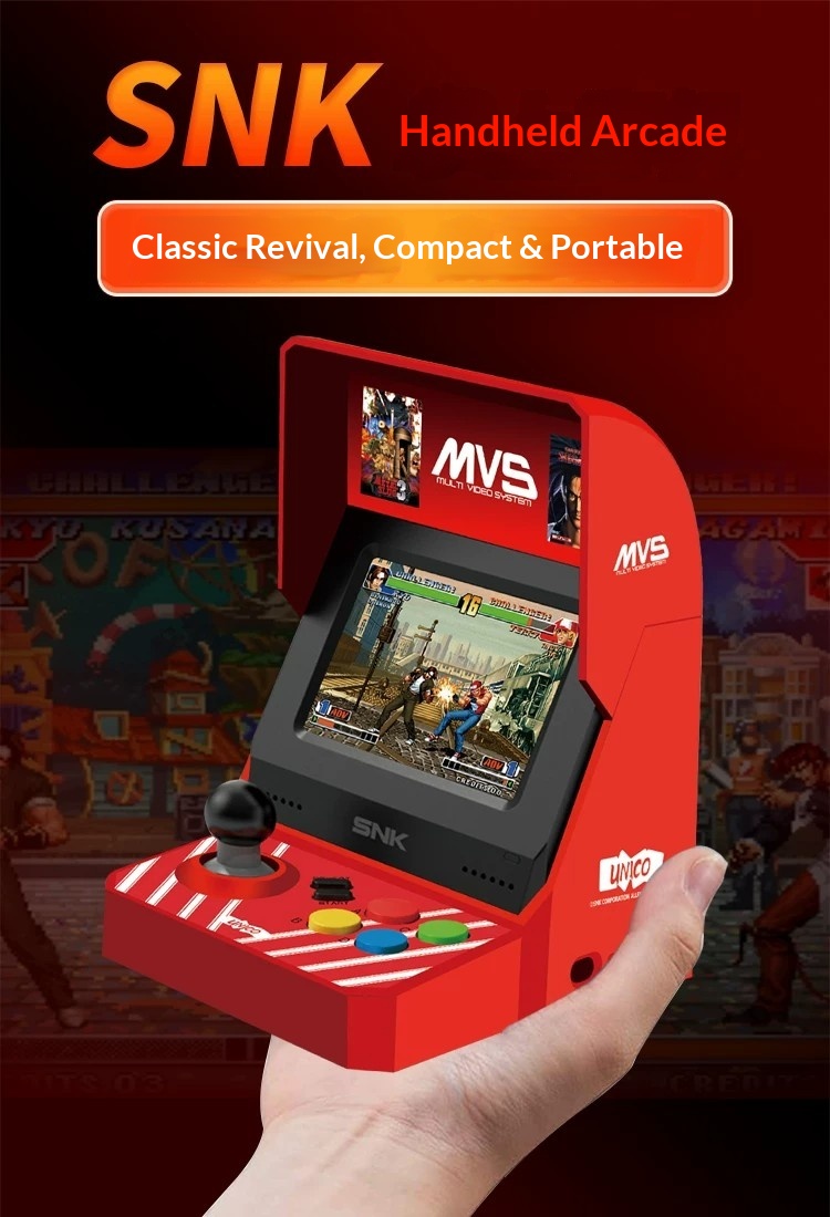 UNICO MVS Mini Arcade Console  - огляд і ціна Arcade Vibes