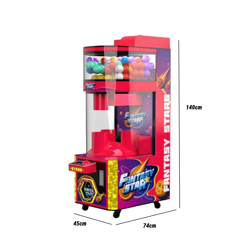 Amusement Park Metal Coin Oper - огляд і ціна Prize Capsule Toy Machine