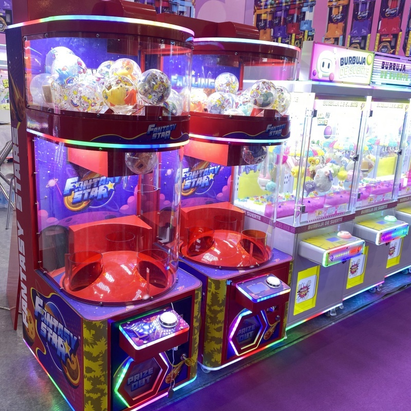 Amusement Park Metal Coin Oper - огляд і ціна Prize Capsule Toy Machine