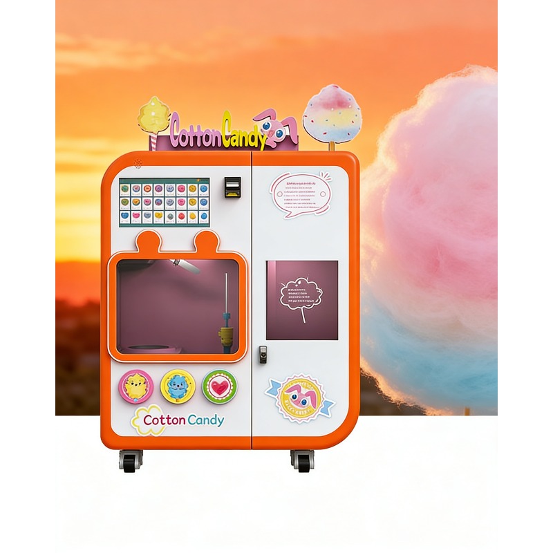 Fully Automatic Cotton Candy V - огляд і ціна Commercial Vending Machine