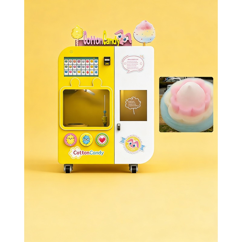 Fully Automatic Cotton Candy V - огляд і ціна Commercial Vending Machine