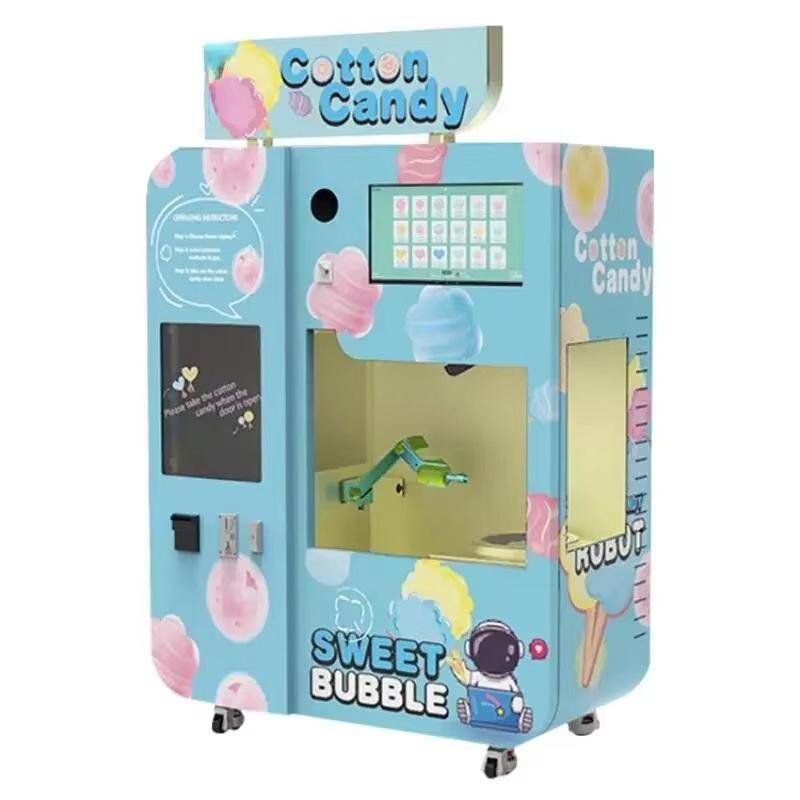 Fully Automatic Cotton Candy V - огляд і ціна Commercial Vending Machine