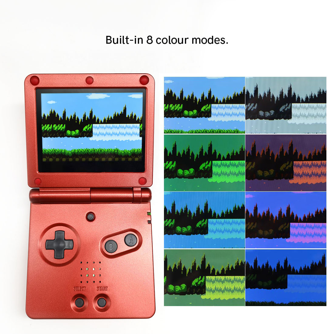 For  GBA SP V5  720x480 Retro  - огляд і ціна Lcd Screen Arcade