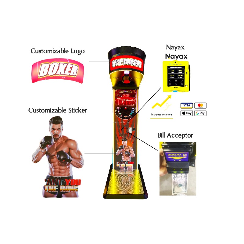 Waterproof Street Boxing Kick  - огляд і ціна Boxing Machine Arcade