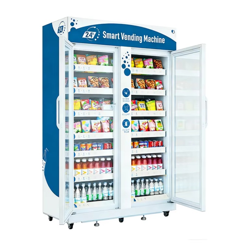 AI Smart Fridge EU/US Cashless - огляд і ціна Open Vending Machine