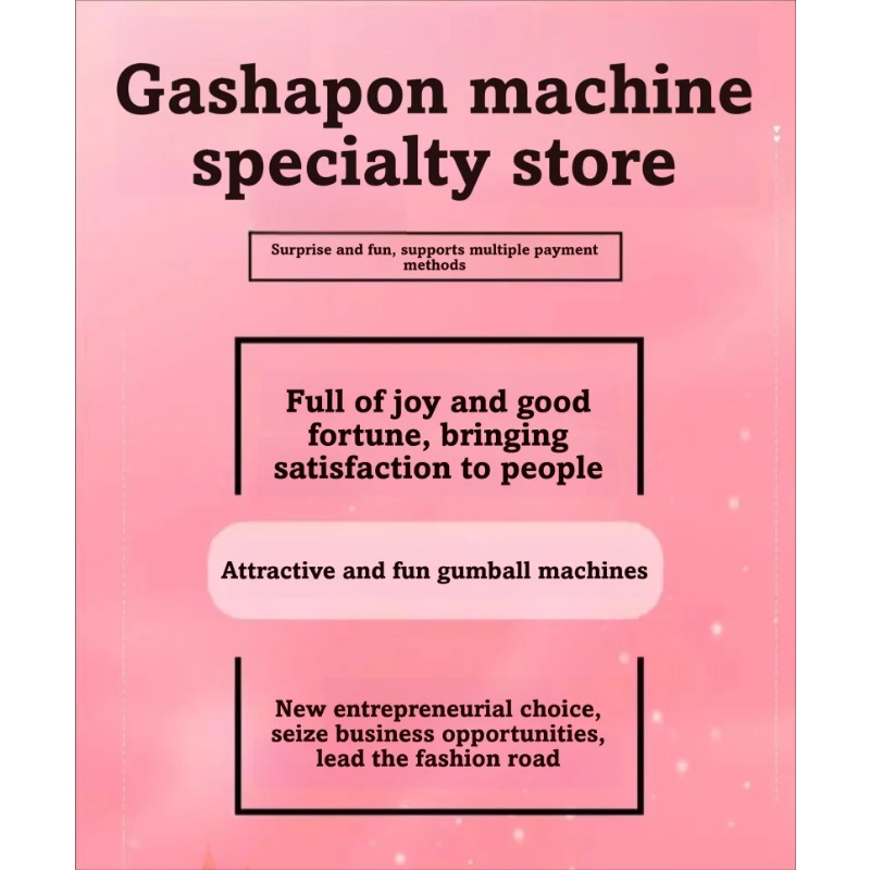Commercial Large Gashapon Caps - огляд і ціна Commercial Vending Machine