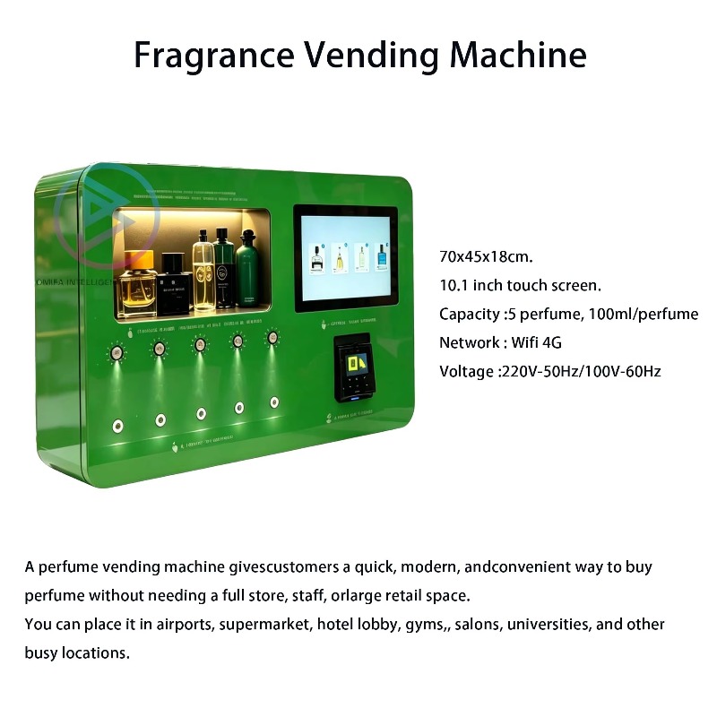 Wall Mounted Cologne Vending M - огляд і ціна Open Vending Machine