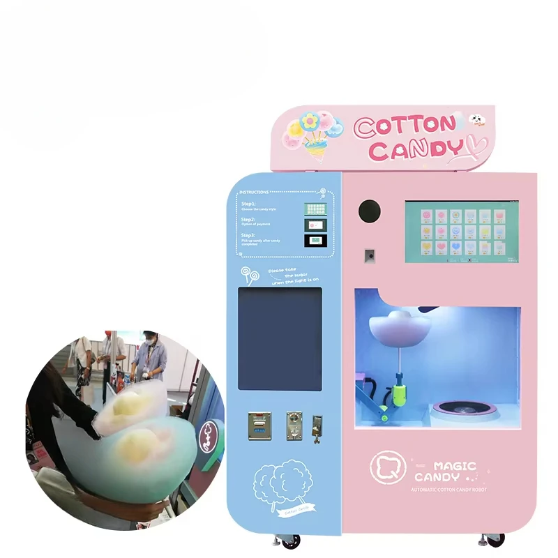 Customized Cotton Candy Vendin - огляд і ціна Commercial Vending Machine