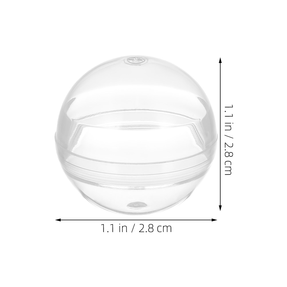 50Pcs 28Mm Clear Round Capsule - огляд і ціна Open Vending Machine