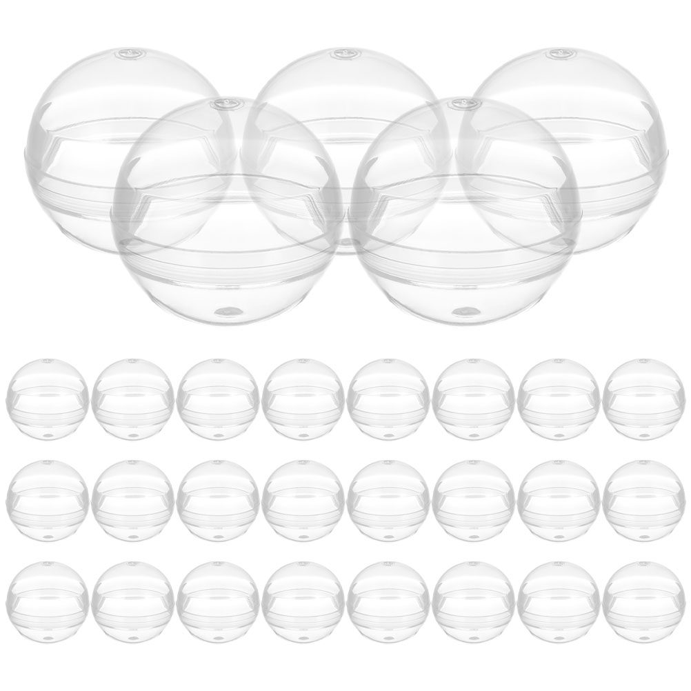 50Pcs 28Mm Clear Round Capsule - огляд і ціна Open Vending Machine