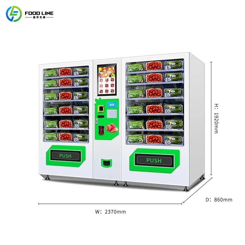 Fresh Food ,Sandwitch, Fruits, - огляд і ціна Commercial Vending Machine