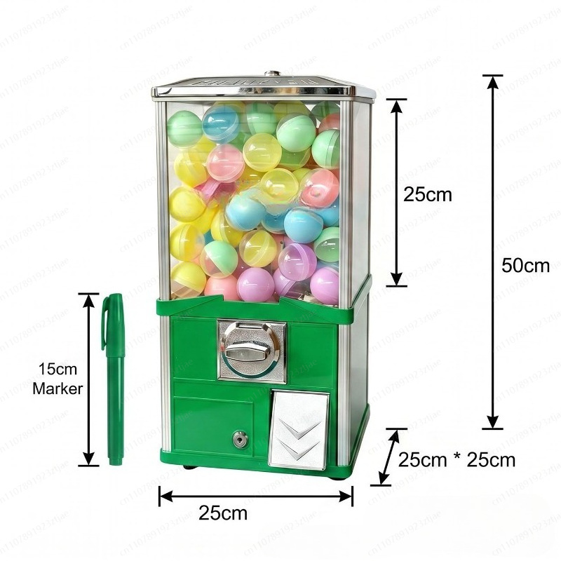 Square Tabletop Gashapon Machi - огляд і ціна Prize Capsule Toy Machine